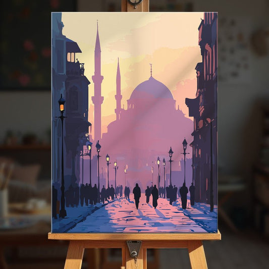 Paint by numbers - Dawn Mosque - MyArt