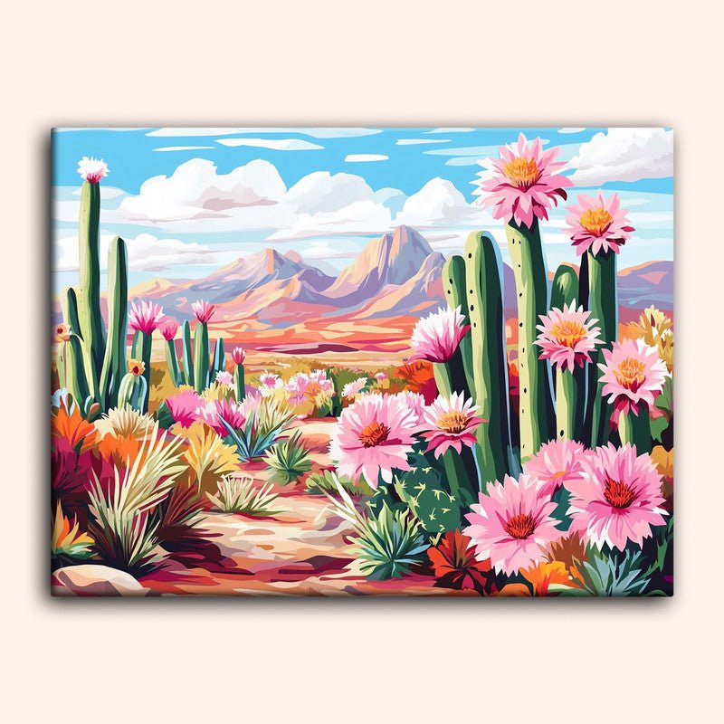 Paint by numbers - Desert Bloom - MyArt