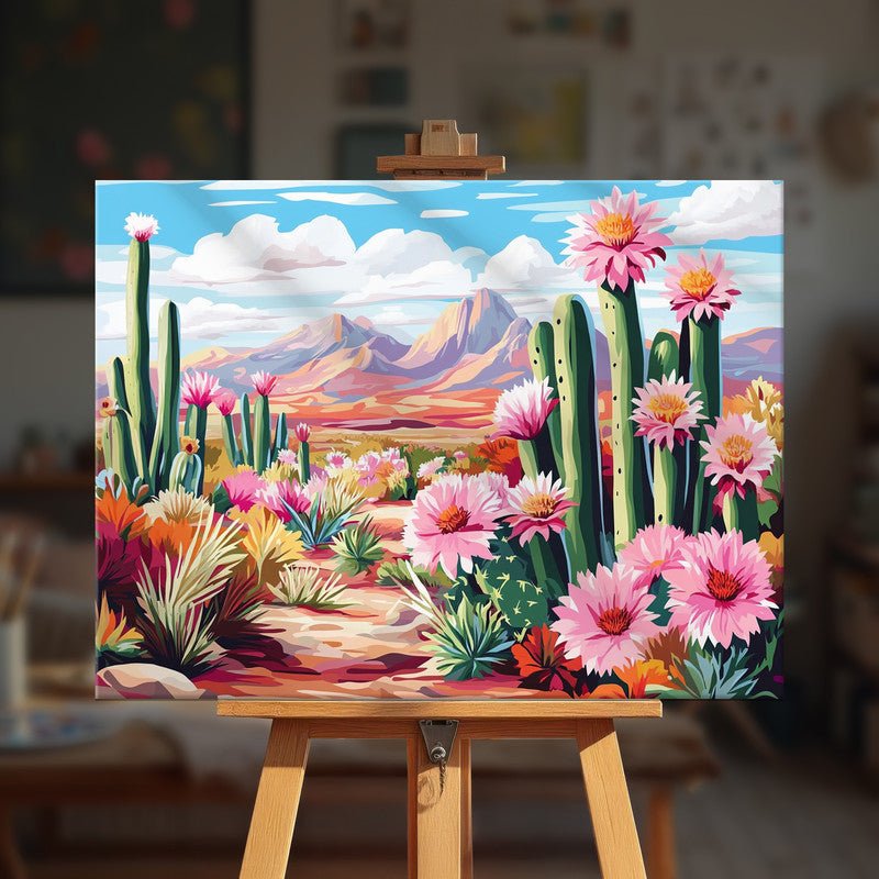 Paint by numbers - Desert Bloom - MyArt
