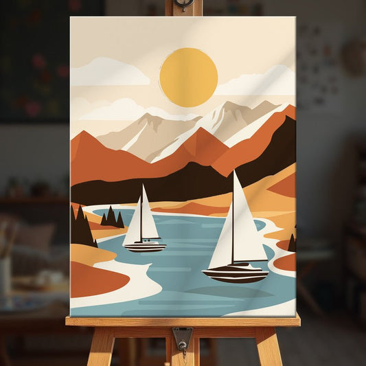 Paint by numbers - Desert Breeze - MyArt