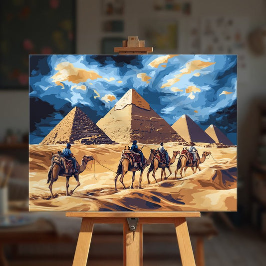 Paint by numbers - Desert Caravan - MyArt