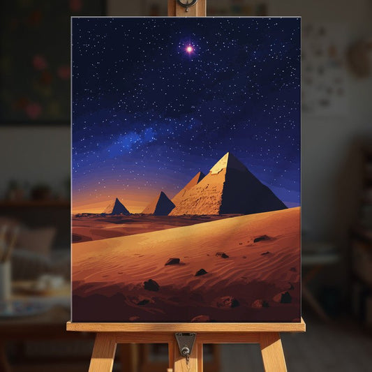 Paint by numbers - Desert Constellations - MyArt