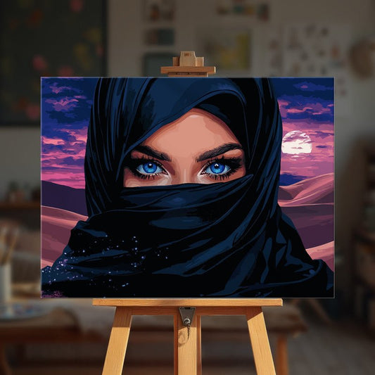 Paint by numbers - Desert Eyes - MyArt