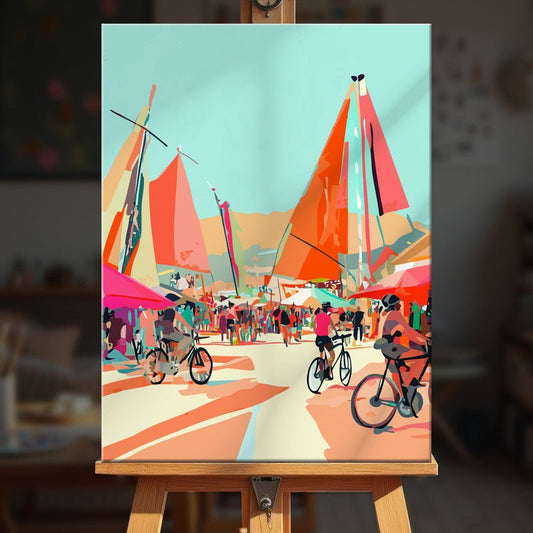 Paint by numbers - Desert Gathering - MyArt