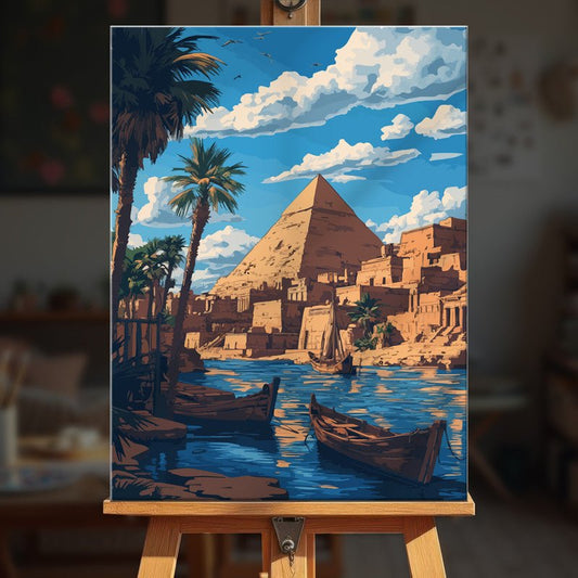 Paint by numbers - Desert Port - MyArt