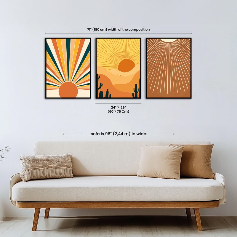Paint by numbers - Desert Rays - MyArt