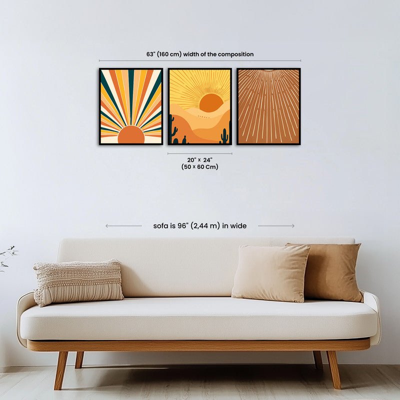 Paint by numbers - Desert Rays - MyArt
