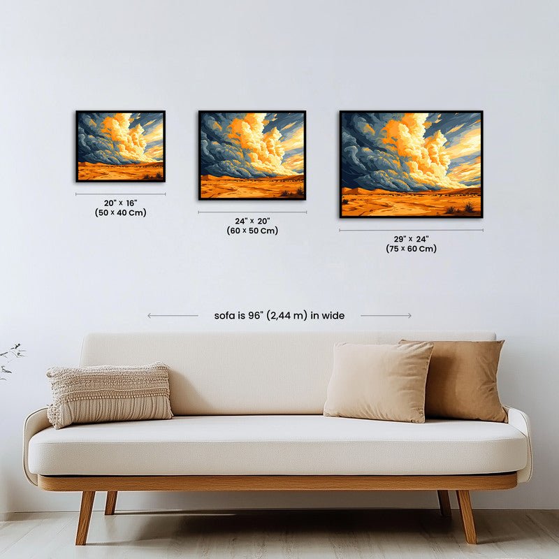 Paint by numbers - Desert Storm - MyArt