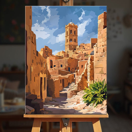 Paint by numbers - Desert Tower - MyArt