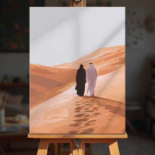 Paint by numbers - Desert Walk - MyArt