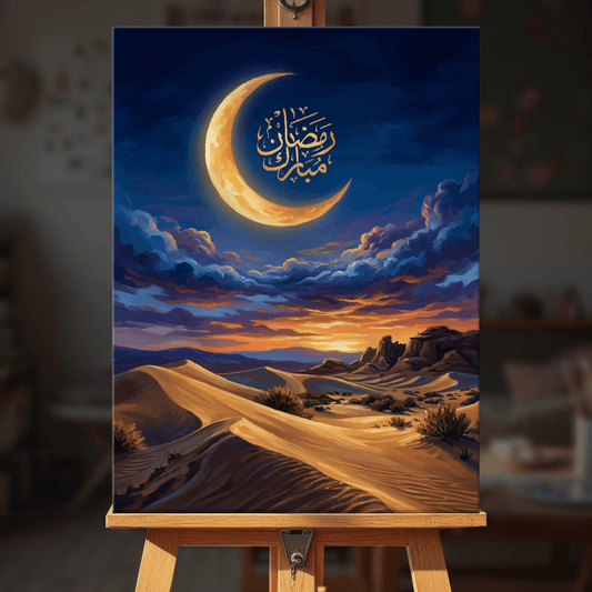 Paint by numbers - Desert Crescent - MyArt