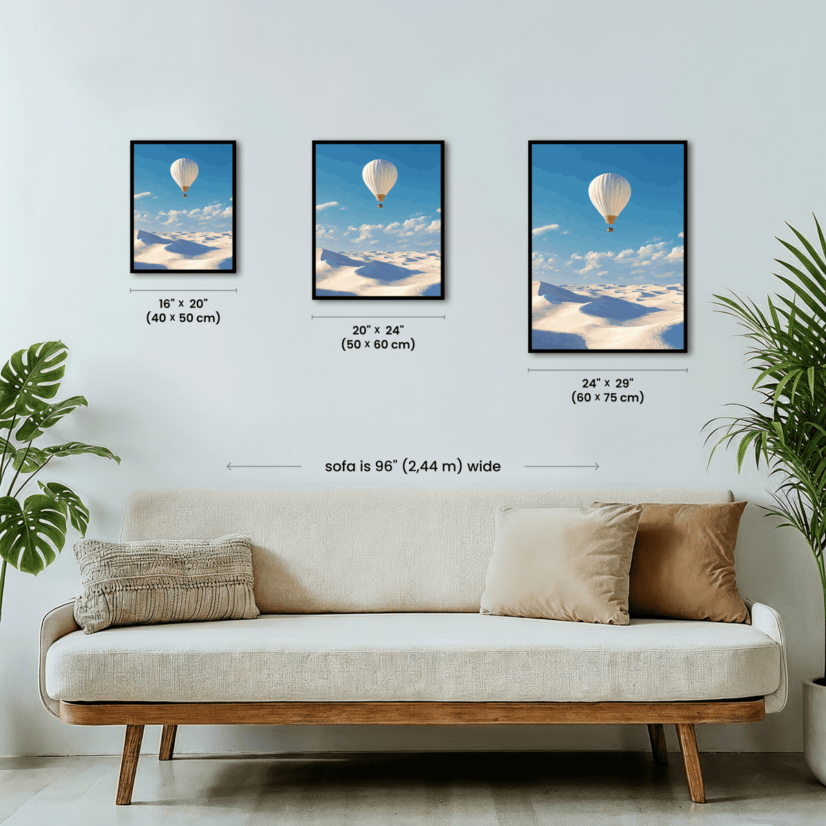 Paint by numbers - Desert Float - MyArt