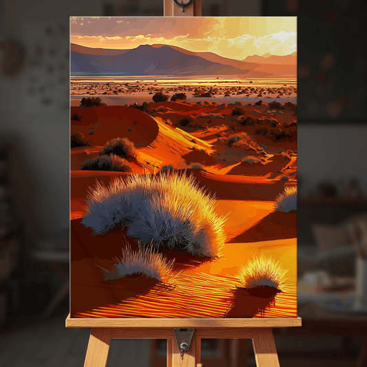 Paint by numbers - Desert Glow - MyArt