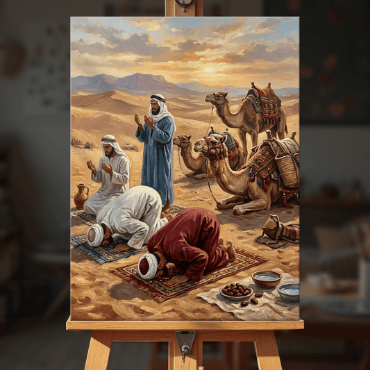 Paint by numbers - Desert Prayer - MyArt