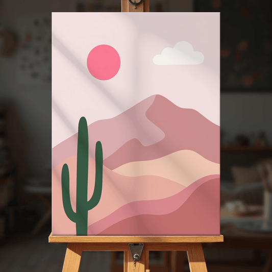 Paint by numbers - Desert Still - MyArt