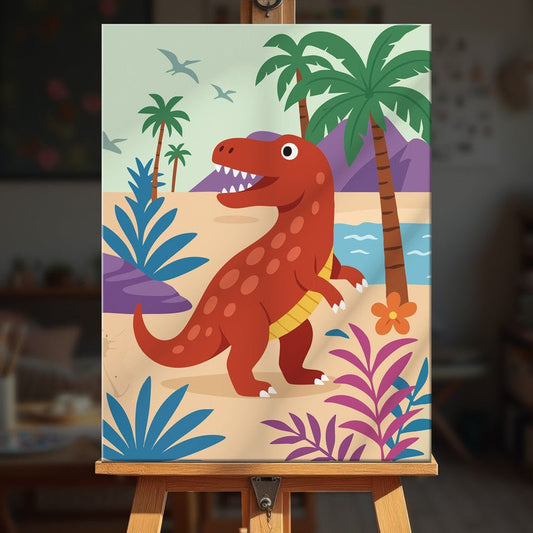 Paint by numbers - Dino Vibes - MyArt