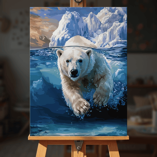 Paint by numbers - Dive Bear - MyArt