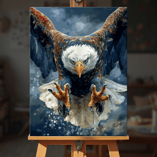Paint by numbers - Dive Eagle - MyArt