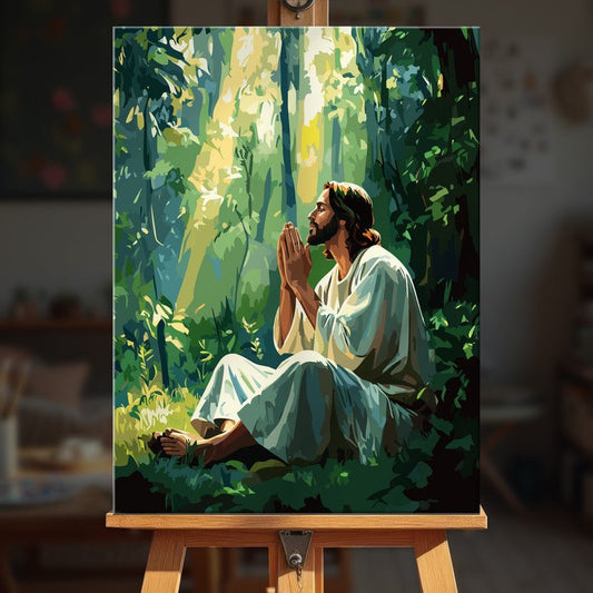 Paint by numbers - Divine Embrace - MyArt