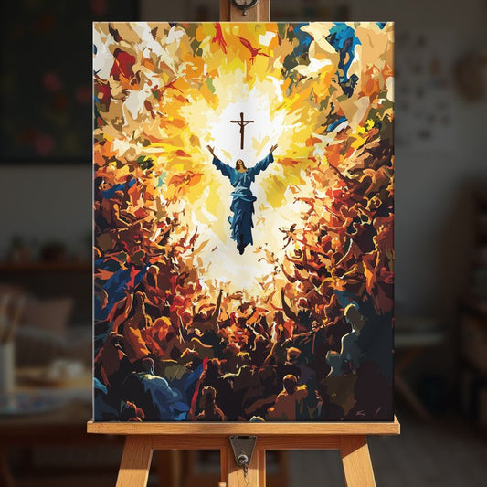 Paint by numbers - Divine Encounter - MyArt