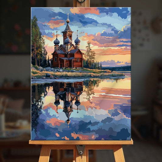 Paint by numbers - Divine Reflection - MyArt