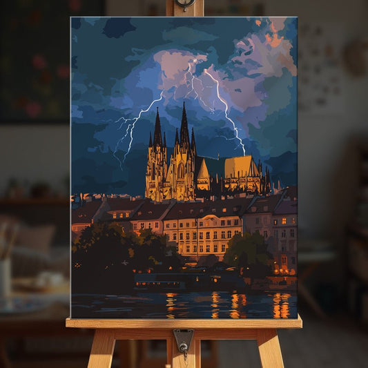 Paint by numbers - Divine Storm - MyArt