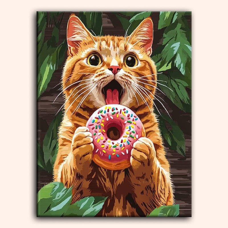 Paint by numbers - Donut Thief - MyArt