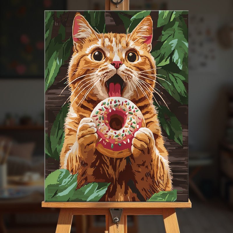 Paint by numbers - Donut Thief - MyArt