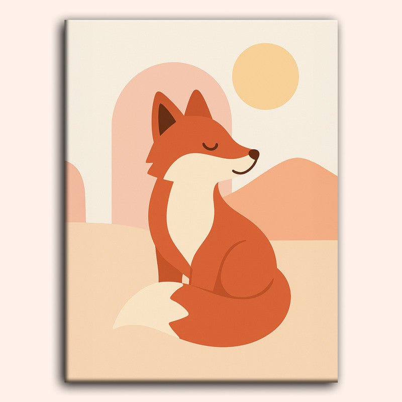 Paint by numbers - Dreamy Fox - MyArt