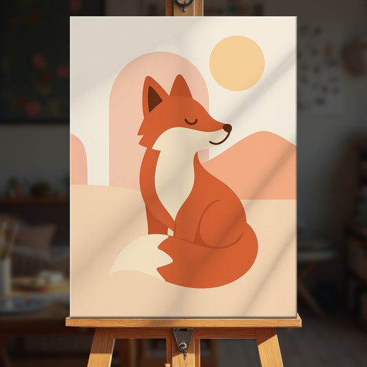 Paint by numbers - Dreamy Fox - MyArt