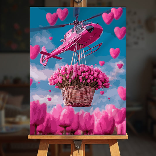 Paint by numbers - Dreamy Petals - MyArt