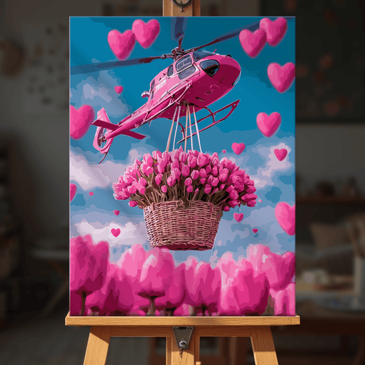 Paint by numbers - Dreamy Petals - MyArt
