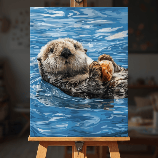 Paint by numbers - Drift Otter - MyArt