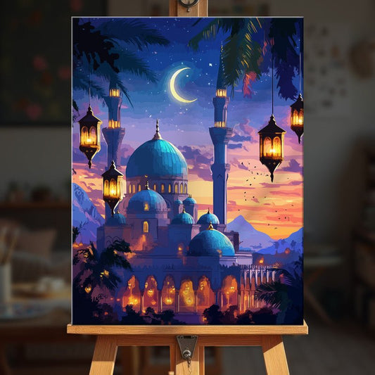 Paint by numbers - Dune Temple - MyArt