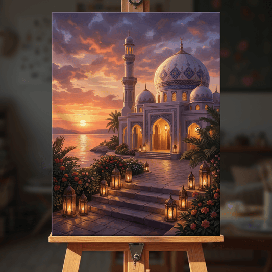 Paint by numbers - Dusk Mosque - MyArt