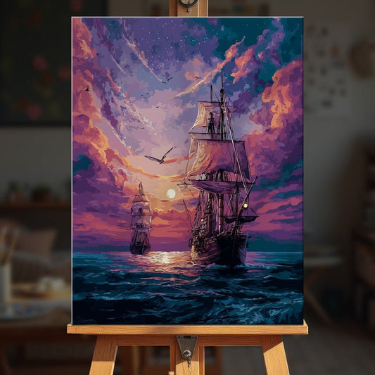 Paint by numbers - Dusklight Journey - MyArt