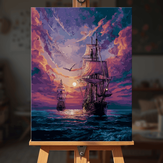 Paint by numbers - Dusklight Journey - MyArt
