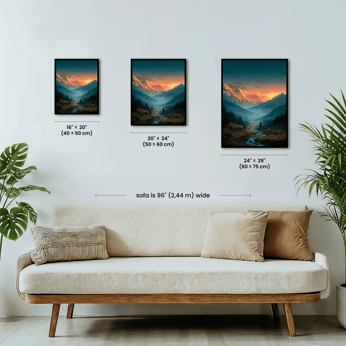 Paint by numbers - Dusky Valley - MyArt