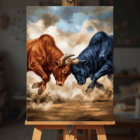 Paint by numbers - Dust Clash - MyArt