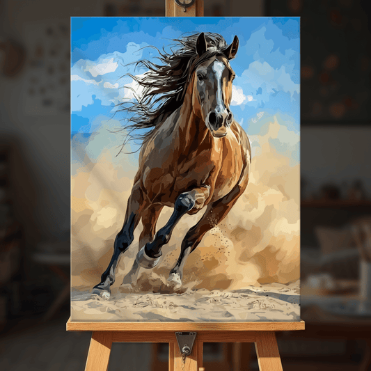 Paint by numbers - Dust Stallion - MyArt