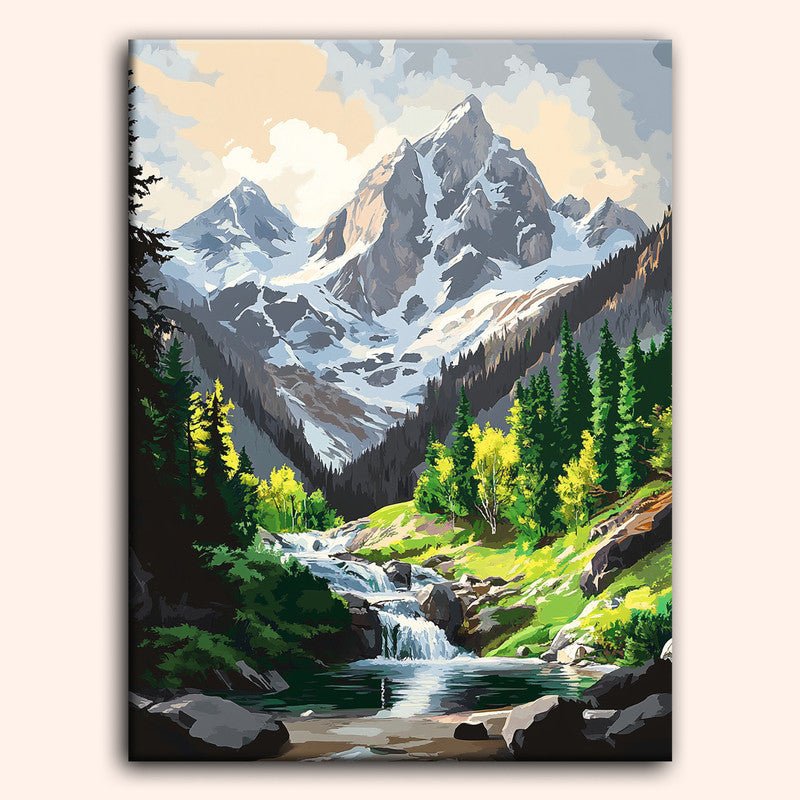 Paint by numbers - Echo Falls - MyArt