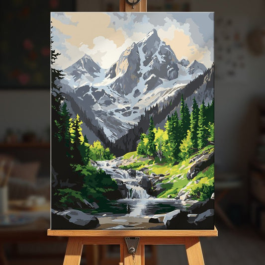 Paint by numbers - Echo Falls - MyArt