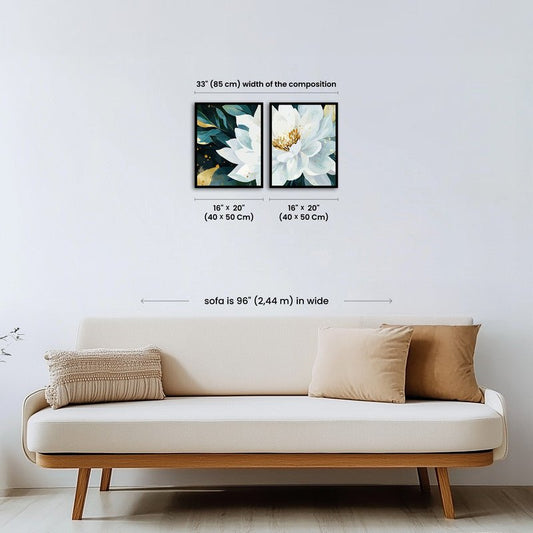 Paint by numbers - Elegant Petals - MyArt