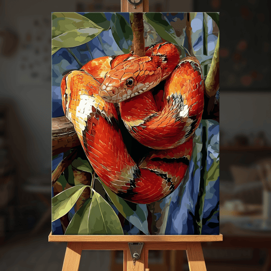 Paint by numbers - Ember Coil - MyArt