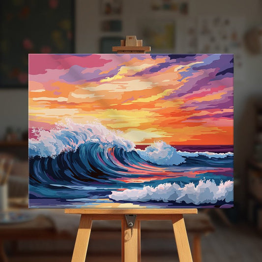 Paint by numbers - Eternal Surf - MyArt