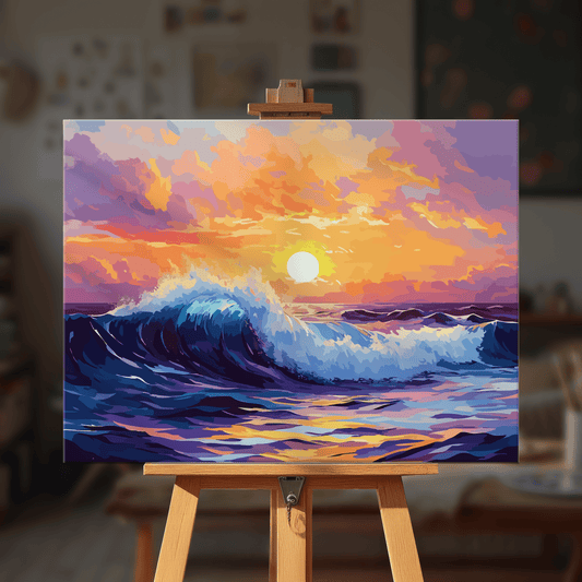 Paint by numbers - Eternal Wave - MyArt
