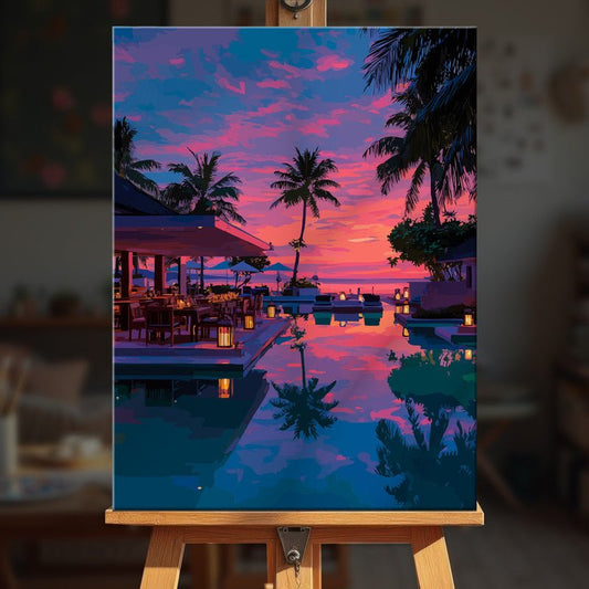 Paint by numbers - Evening Glow - MyArt