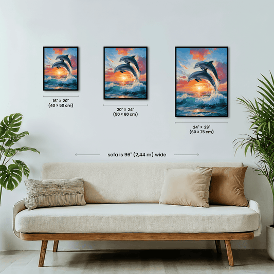 Paint by numbers - Evening Dolphin - MyArt