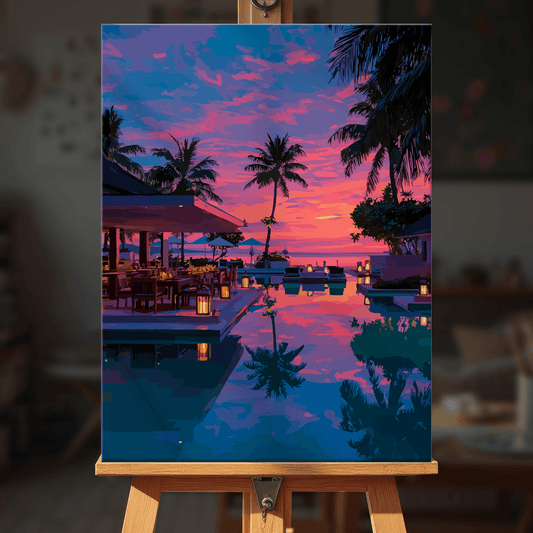 Paint by numbers - Evening Glow - MyArt