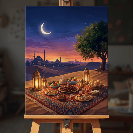 Paint by numbers - Evening Meal - MyArt